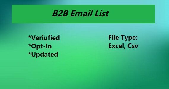 B2B Email List