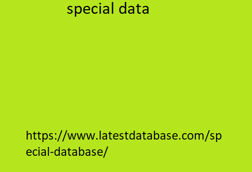 special data