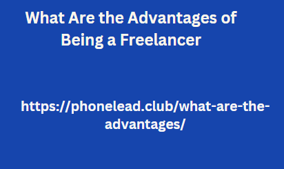 What Are the Advantages of Being a Freelancer